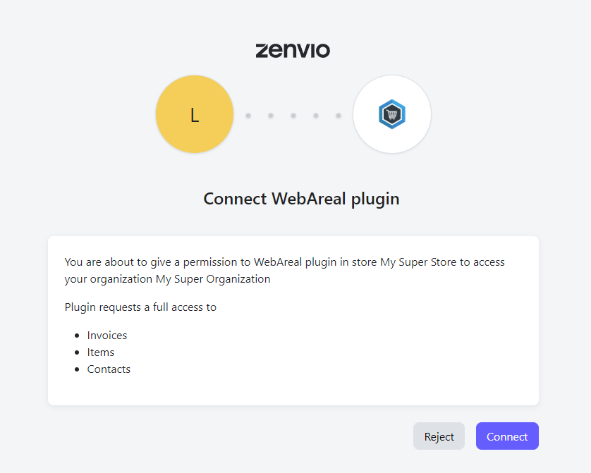 Zenvio Authorize